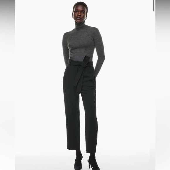 Aritzia Wilfred Tie Front Pant (Regular length) - Picture 2 of 6